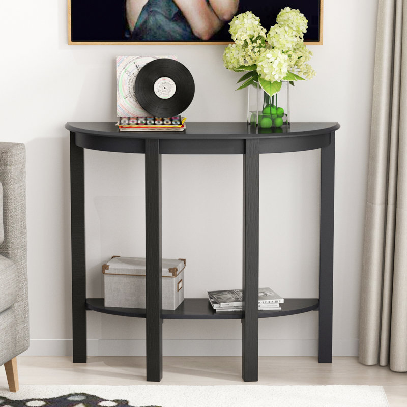 Latitude Run® Black Console Table Wayfair.ca